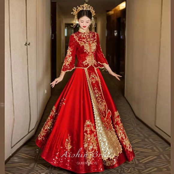 Dresses & Skirts - Xiuhe Cheongsam Dress for Sale